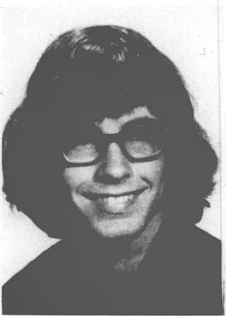 Rick Kirchner in his Caribou High School yearbook photo, 1973